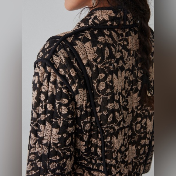 Maison Hotel Dali Ying Yang Print 100% Cotton Boxy Jacket M - Picture 3 of 14